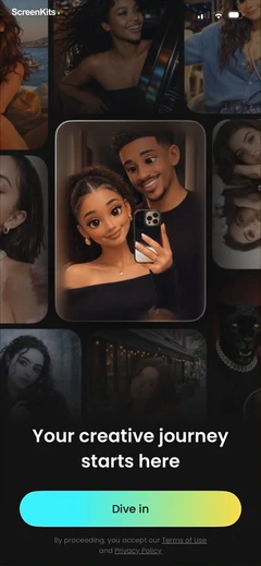 rizo-ai-viral-video-generator mobile app UI screen 5