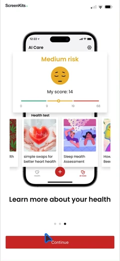 pulseflow-heart-rate-monitor mobile app UI screen 5