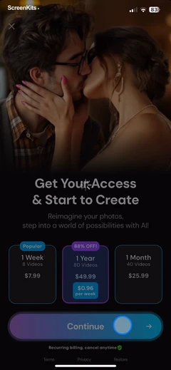 Boom AI mobile app UI screen 10