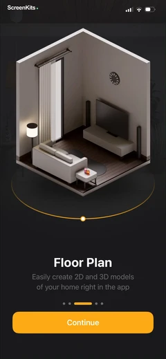 The Tape Measure & 3D Scanner mobile app UI screen 6