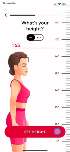 Wall Pilates by Fit & Lean mobile app UI screen 12
