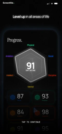 dawg-discipline-motivation mobile app UI screen 4