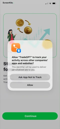 TradeGPT permissions UI screen 3