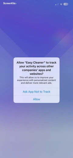 Easy Cleaner - Clean Storage ! permissions UI screen 4