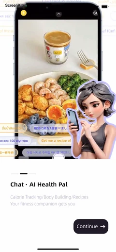 Calorie Tracker-CalorieMate mobile app UI screen 7