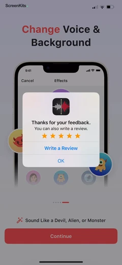 Voice Recorder-Audio Memos Арр mobile app UI screen 11