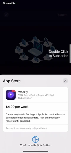 VPN Proxy Fast - Super VPN mobile app UI screen 11