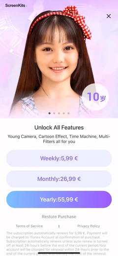 Piscmate - Photo Editor paywalls UI screen 4