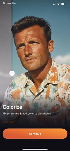 AI Photo Editor- Lynsify mobile app UI screen 7