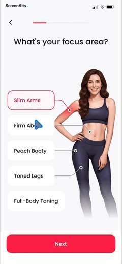 ChillFit Home Workout Planner mobile app UI screen 10