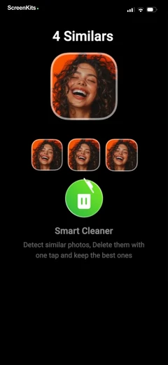 Smart Cleaner - Pro Security mobile app UI screen 4