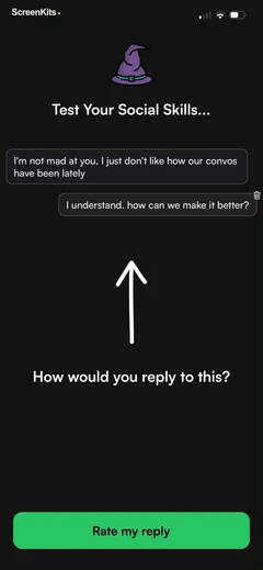 social-wizard-up-ur-game mobile app UI screen 11