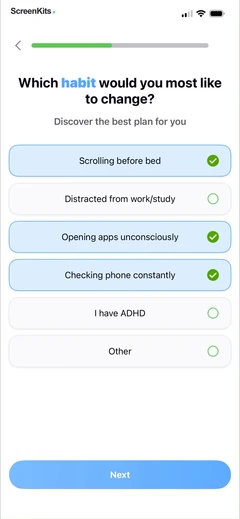 blockin-screen-time-for-focus mobile app UI screen 11