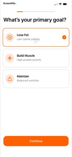 leanbites-healthy-dining mobile app UI screen 6