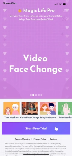 Magic Life-Face Swap&Effects paywalls UI screen 10