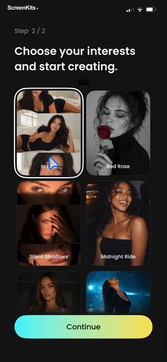 rizo-ai-viral-video-generator mobile app UI screen 10