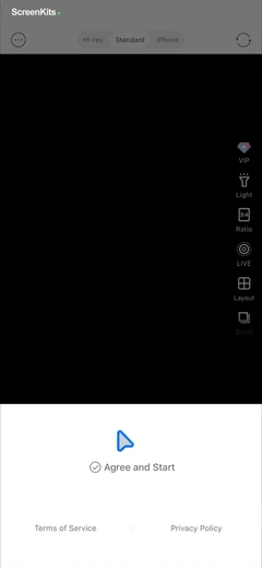 SODA - Natural Beauty Camera mobile app UI screen 3