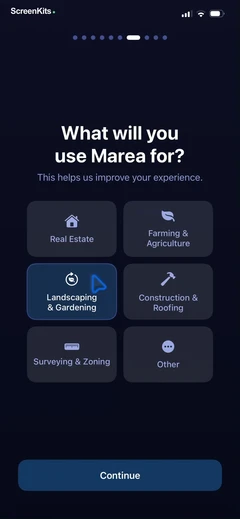map-area-calculator-marea mobile app UI screen 10