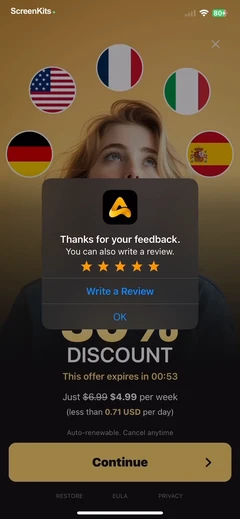Aviart- AI Photo Generator paywalls UI screen 7