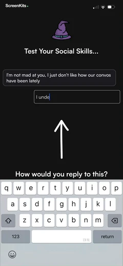 social-wizard-up-ur-game mobile app UI screen 7