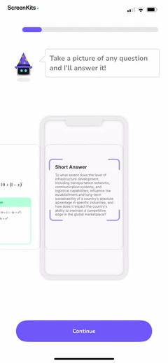 Quizard AI- Homework Helper mobile app UI screen 8