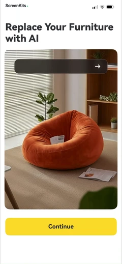 AI Home Design- Interior DecAI mobile app UI screen 9