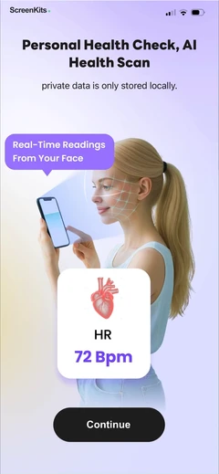 BodyWave: Health Tracker mobile app UI screen 12