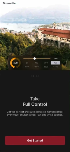 Filmic Pro-Video Camera mobile app UI screen 7