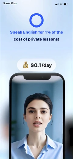 LangLearn mobile app UI screen 7