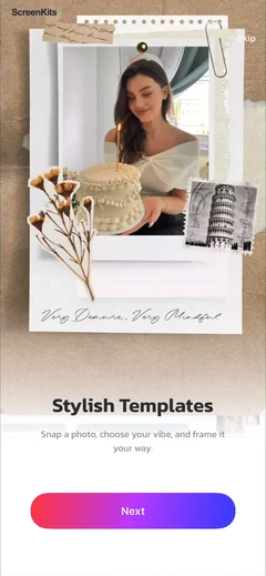 photo-collage-maker-incollage mobile app UI screen 7