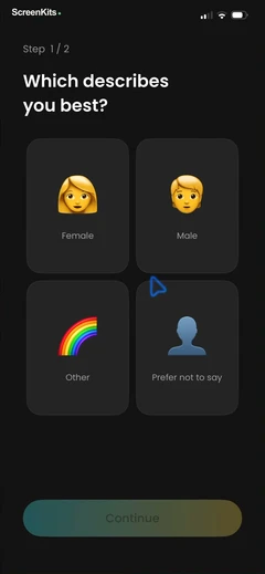 rizo-ai-viral-video-generator mobile app UI screen 6