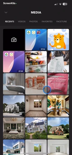 Filto- AI Photo & Video Editor mobile app UI screen 11
