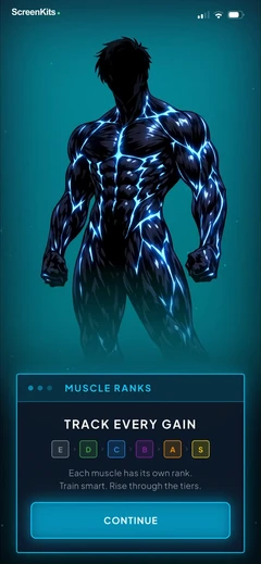 gymlevels-ranked-gym-workouts mobile app UI screen 6