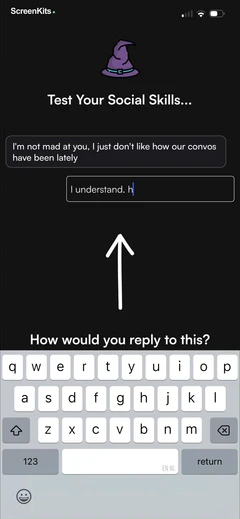 social-wizard-up-ur-game mobile app UI screen 8