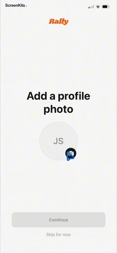 rally-voice-notes-on-race-day mobile app UI screen 12