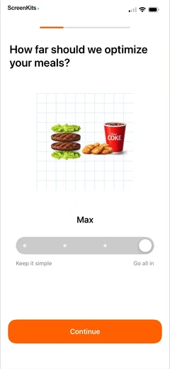 leanbites-healthy-dining mobile app UI screen 11