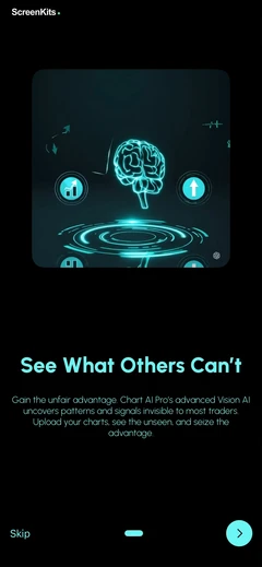 Chart AI Pro Trading Assistant mobile app UI screen 5