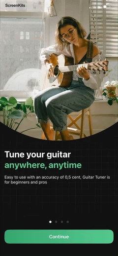 Tuner Pro- Guitar Tuner & Tab mobile app UI screen 5