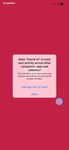 ai-interior-design-interio permissions UI screen 5