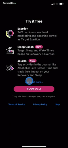 Athlytic- Fitness & Recovery paywalls UI screen 9