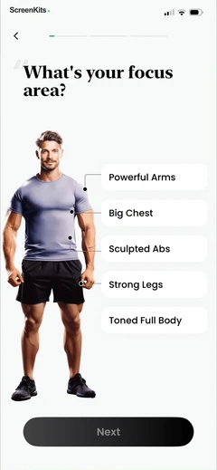 lose-weight-for-men-at-home mobile app UI screen 6