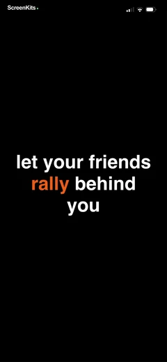 rally-voice-notes-on-race-day mobile app UI screen 6