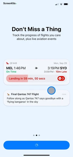 Plane Finder ⁃ Flight Tracker mobile app UI screen 9