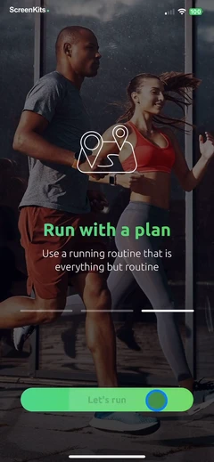 Running Trainer- Tracker&Coach mobile app UI screen 7