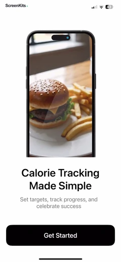 Diet & Food Tracker- EatWell mobile app UI screen 3