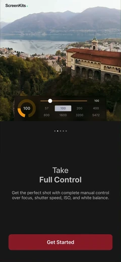 Filmic Pro-Video Camera mobile app UI screen 6