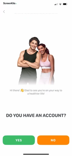 Home Fitness Coach- FitCoach mobile app UI screen 9