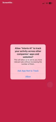 ai-interior-design-interio permissions UI screen 4