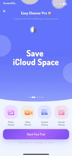 Easy Cleaner - Clean Storage ! mobile app UI screen 10