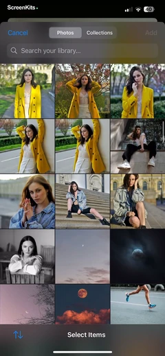 PRESETS- Filters for Pictures mobile app UI screen 7